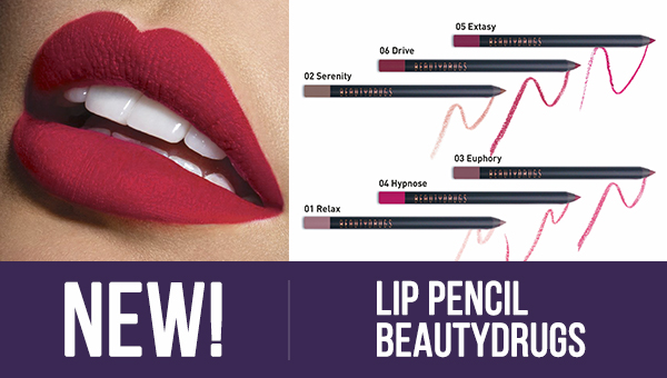 New! Beautydrugs Lip Pencil - 6 shades