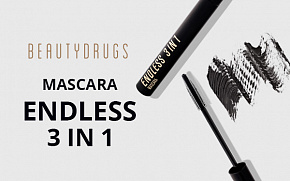 Beautydrugs ENDLESS 3 in 1 Lengthening Black Mascara